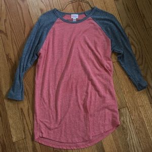 Lularoe quarter sleeve shirt